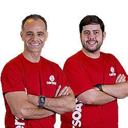 foto de Alexandre Salim e Arthur Trigueiros