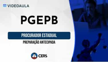 PGEPB - Procurador do Estado PGEPB - Procurador do Estado