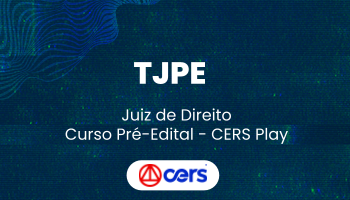 TJPE - Juiz de Direito TJPE - Juiz de Direito