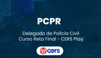 PCPR - Delegado de Polícia Civil PCPR - Delegado de Polícia Civil
