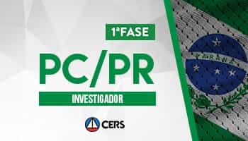 PCPR - Investigador de Polícia Civil PCPR - Investigador de Polícia Civil