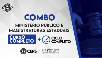COMBO: CURSO COMPLETO PARA O MINISTÉRIO PÚBLICO E MAGISTRATURA ESTADUAIS 2020 + CICLO COMPLETO - MAGISTRATURA ESTADUAL 2020 COMBO: CURSO COMPLETO PARA O MINISTÉRIO PÚBLICO E MAGISTRATURA ESTADUAIS 2020 + CICLO COMPLETO - MAGISTRATURA ESTADUAL 2020